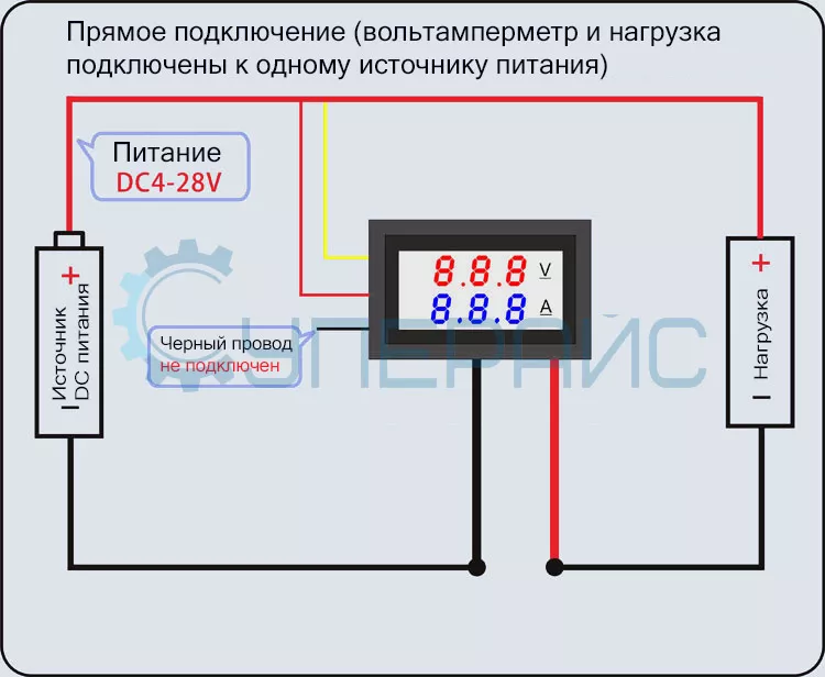 прямое подключение
